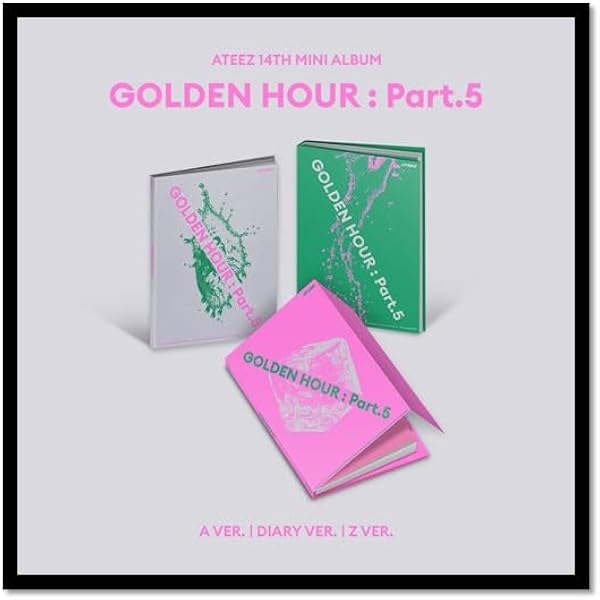 ATEEZ, ATEEZ, ATEEZ - (3 Ver Set.) ATEEZ GOLDEN HOUR : PART.4 13th
